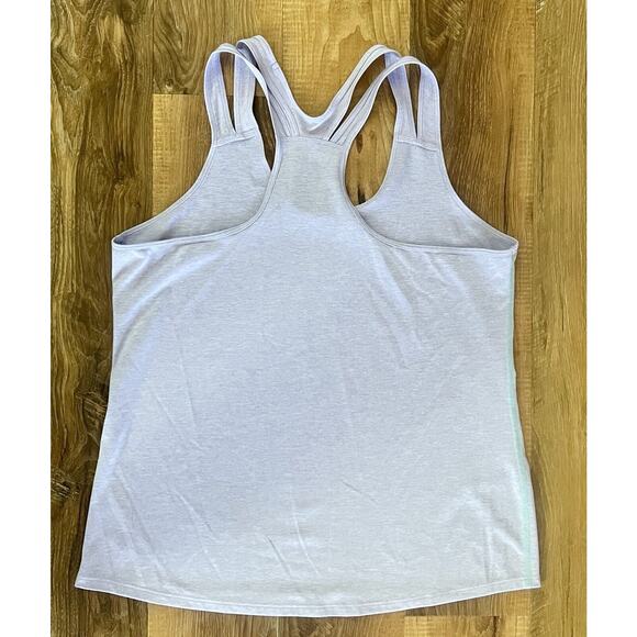 Lot 2 Avia Size L‎ Capri Black Leggings + Light Purple Activewear Razorback Top - Picture 9 of 15